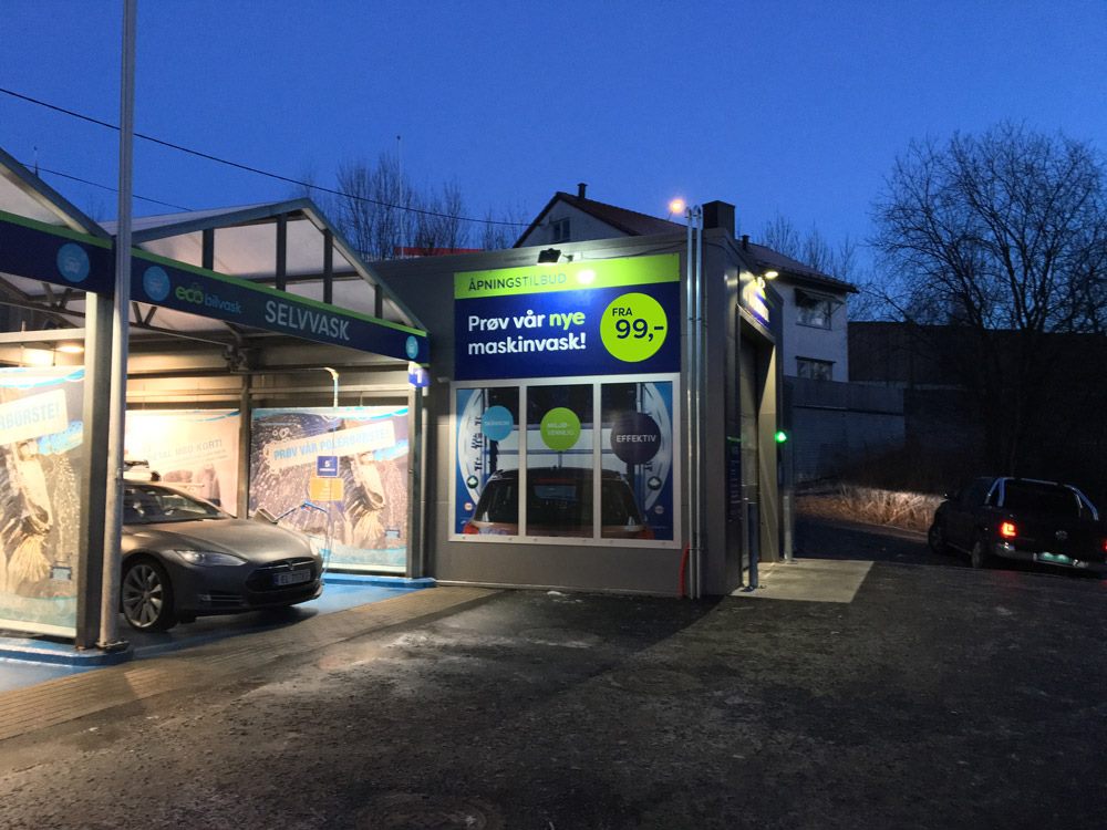 Bilde fra kampanjedag i februar.